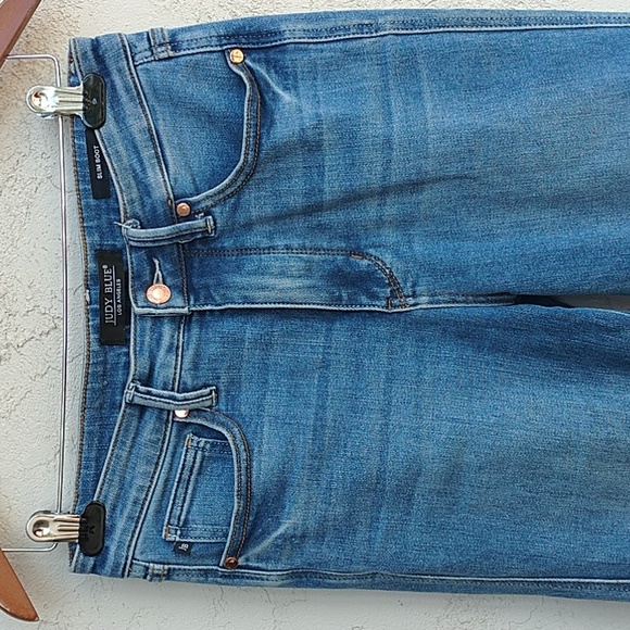 JUDY BLUE Slim Boot Jeans Size 28 - Picture 3 of 15